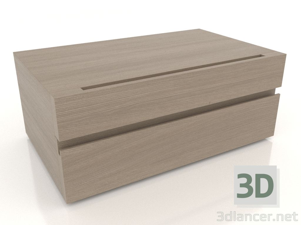 3D Modell Fusionis Nachttisch 800 mm (Option 1) - Vorschau