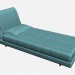 3d model Cama individual HOYOS - vista previa