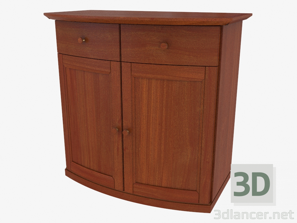 3D Modell Zweiteiliges Buffet (4807-80) - Vorschau