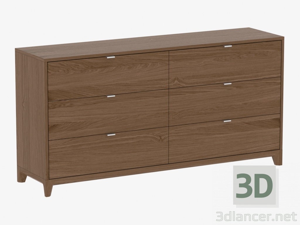 3d model Chest CASE №3 (IDC017101000) - preview