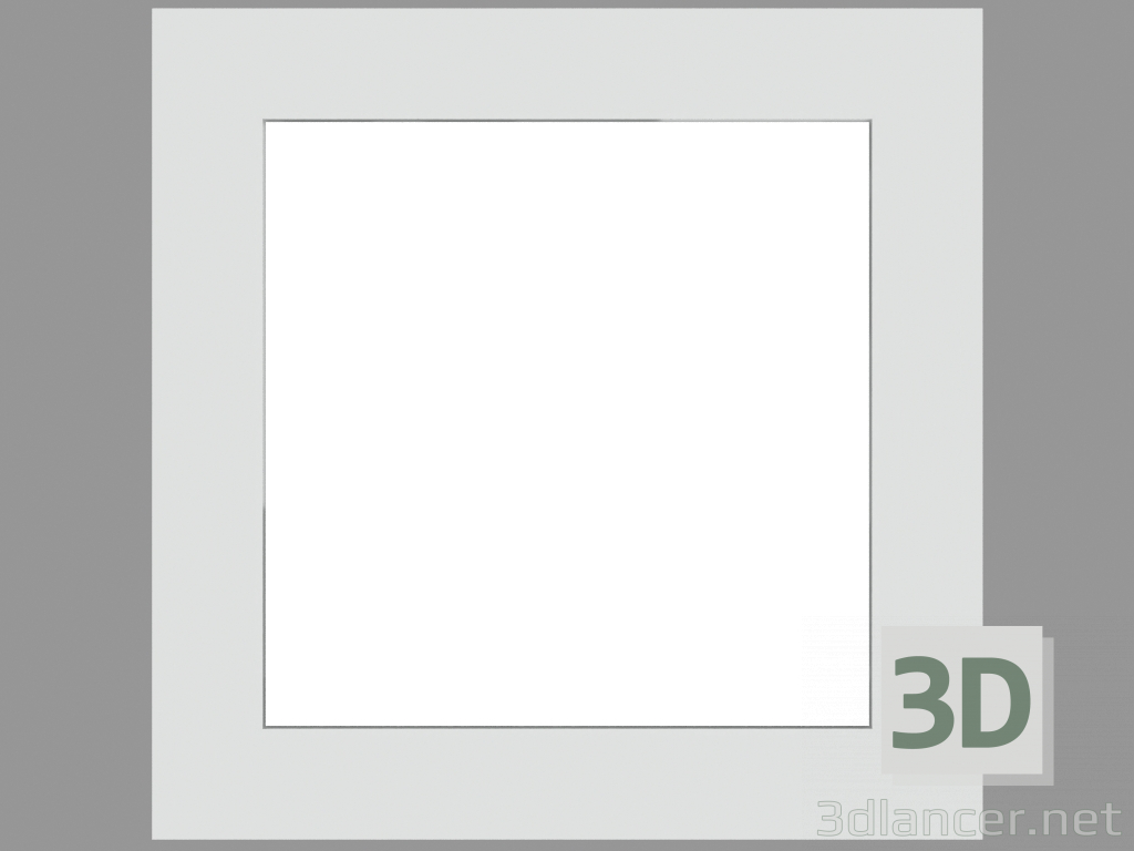 3D modeli Kaldırım lambası MEGAZIP SQUARE (S8587W LED) - önizleme