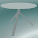 3d model Table MIURA (9590-51 (Ø70cm), H 50cm, white, white) - preview