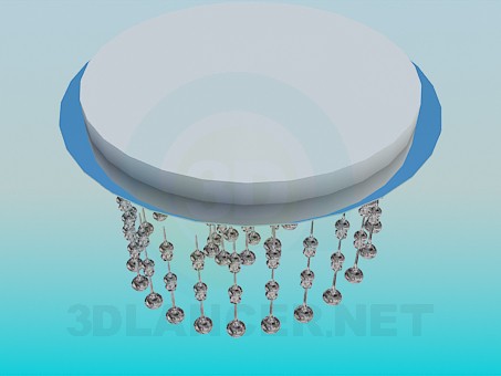 3d model Chandelier with pendants - preview