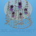 3d model Chandelier with pendants - preview