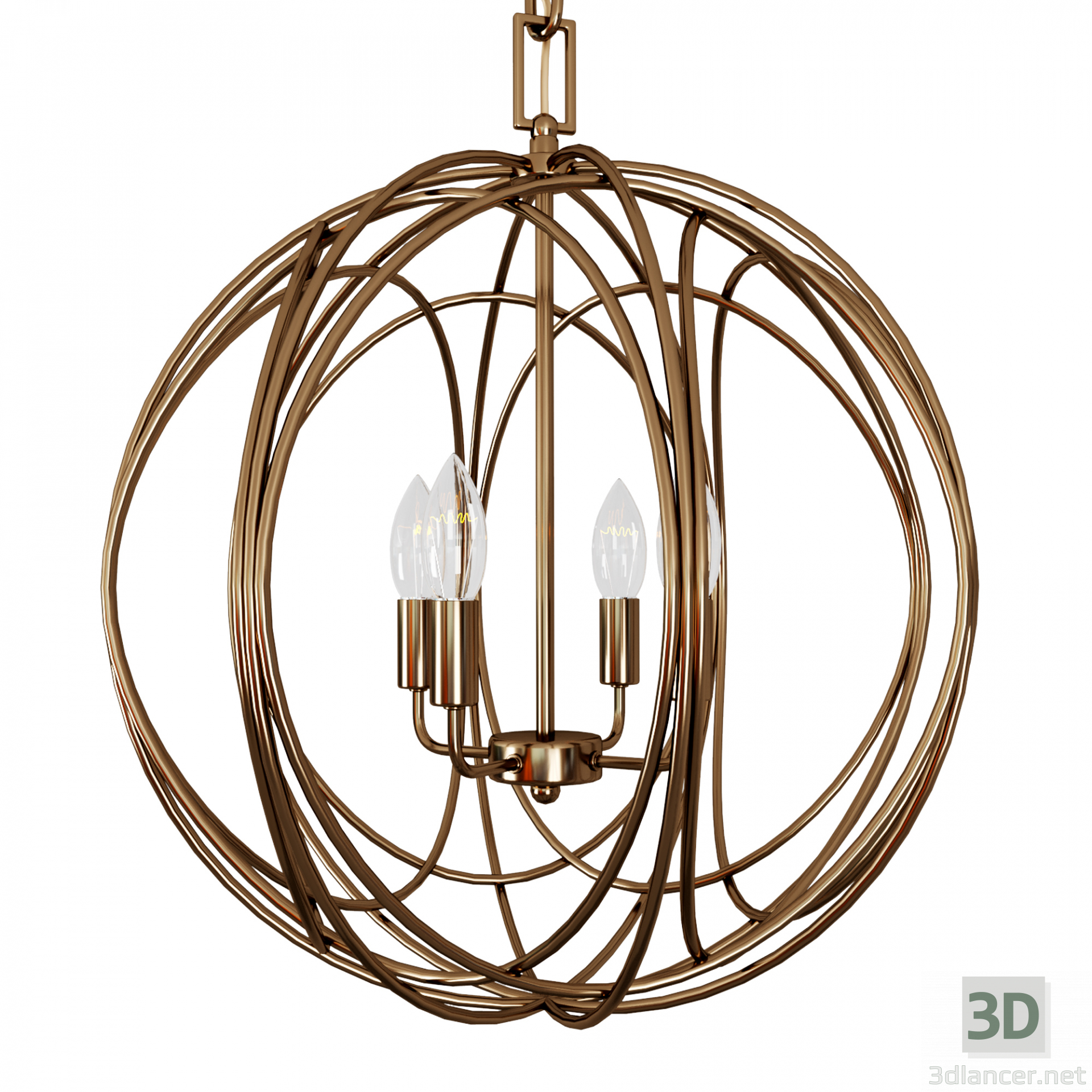 modèle 3D de Cage de lampe Arbor acheter - rendu