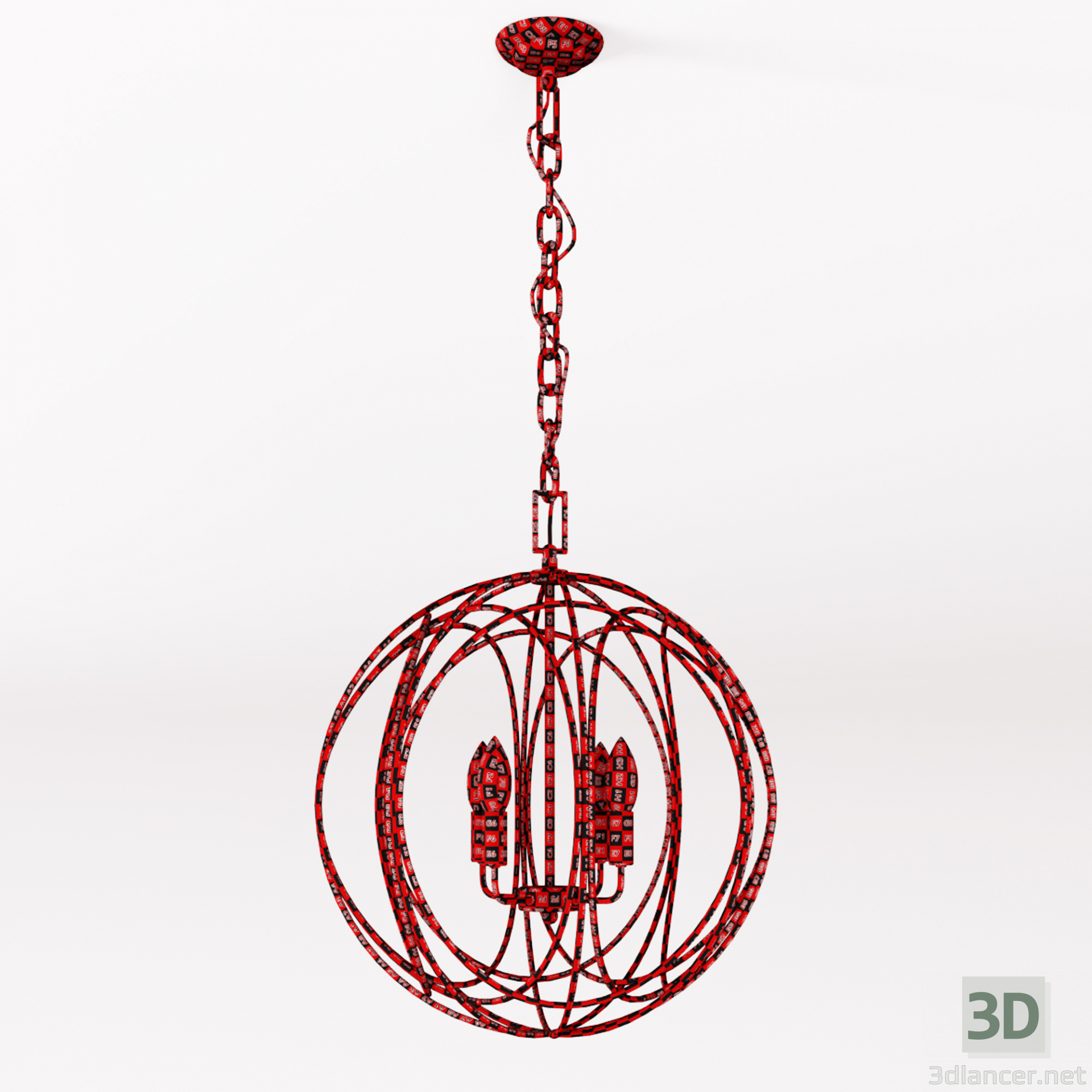 3d Arbor Lamp Cage модель купити - зображення