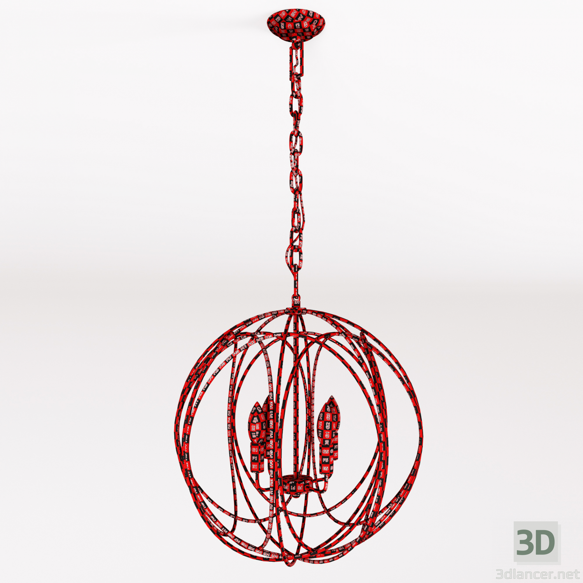 3d Arbor Lamp Cage модель купити - зображення