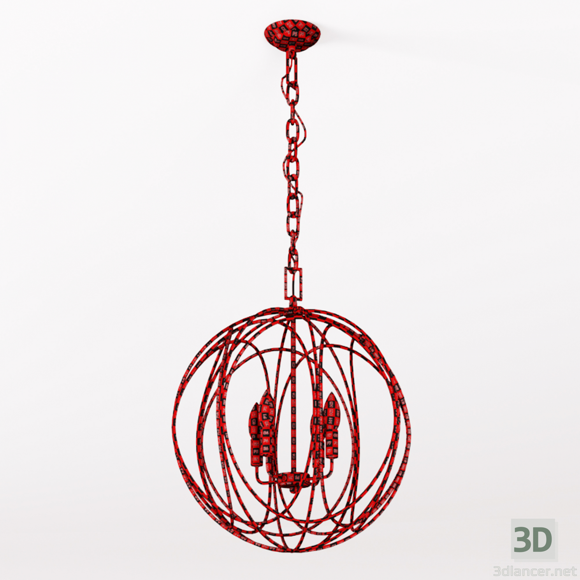 3d Arbor Lamp Cage модель купити - зображення