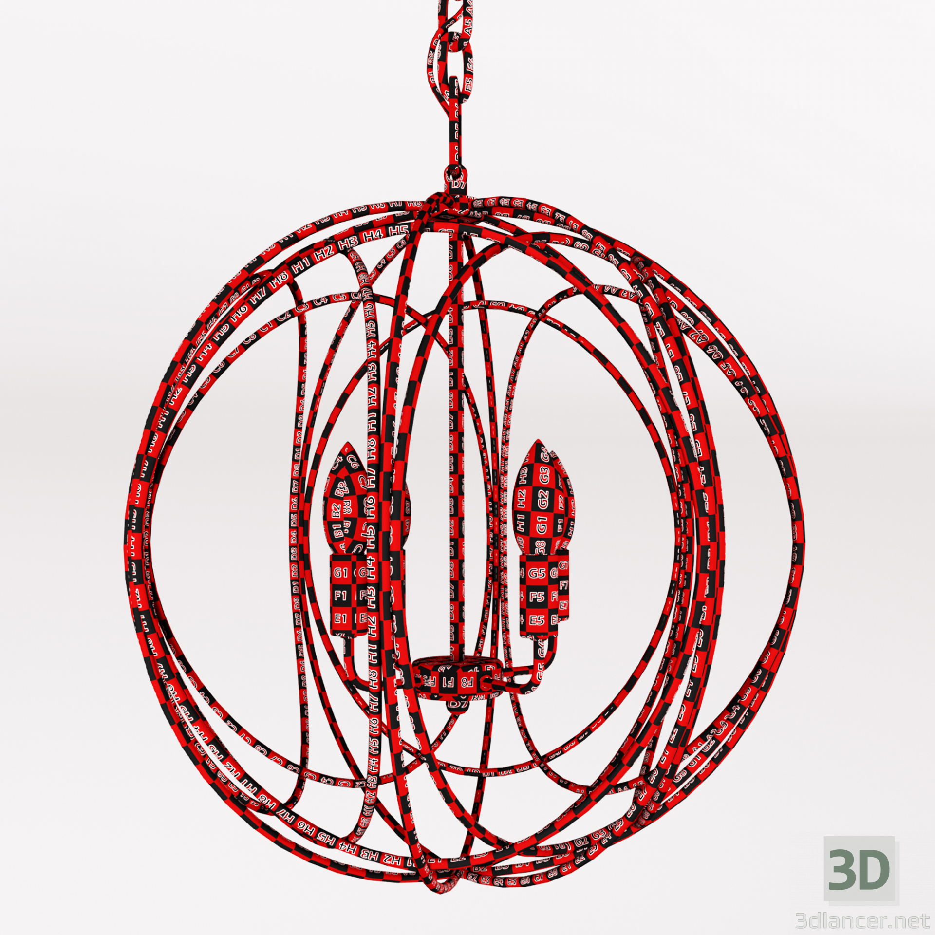 modèle 3D de Cage de lampe Arbor acheter - rendu