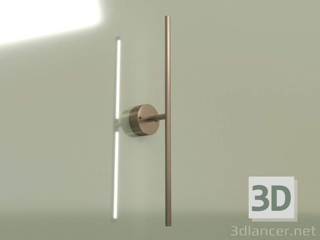 3d model Aplique de pared LINE 600 26301-1 (Marrón) - vista previa