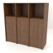 3d model Modular rack ST 07 (1152х409х1144, wood brown light) - preview