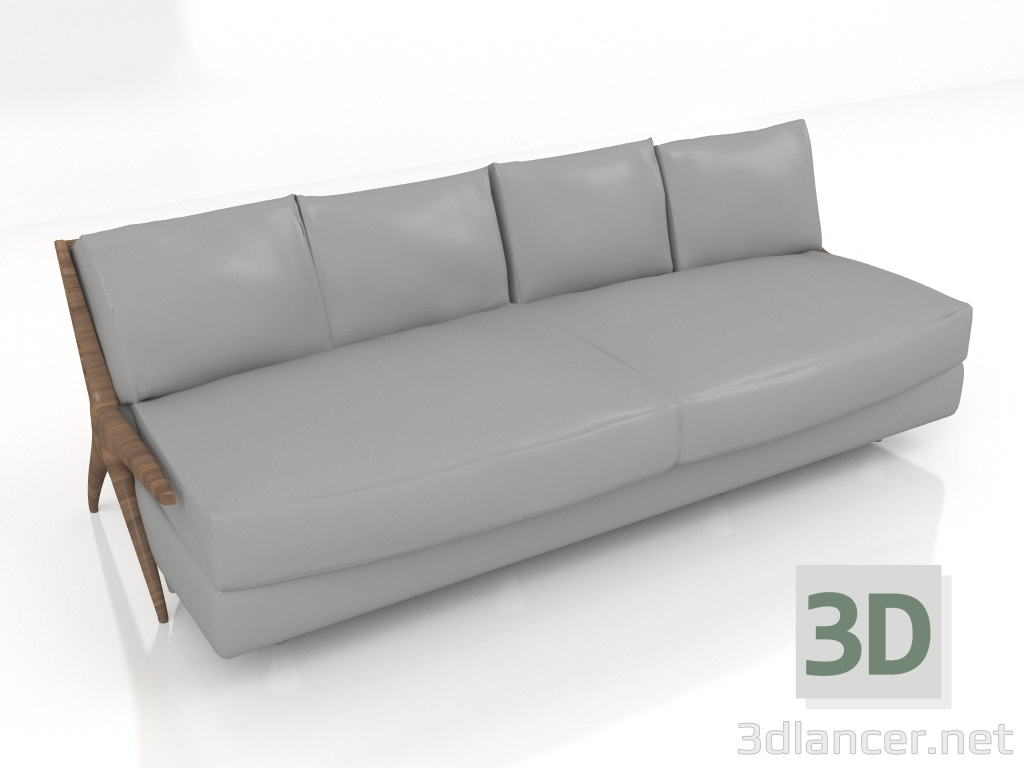 Modelo 3d Sofá DC225 - preview