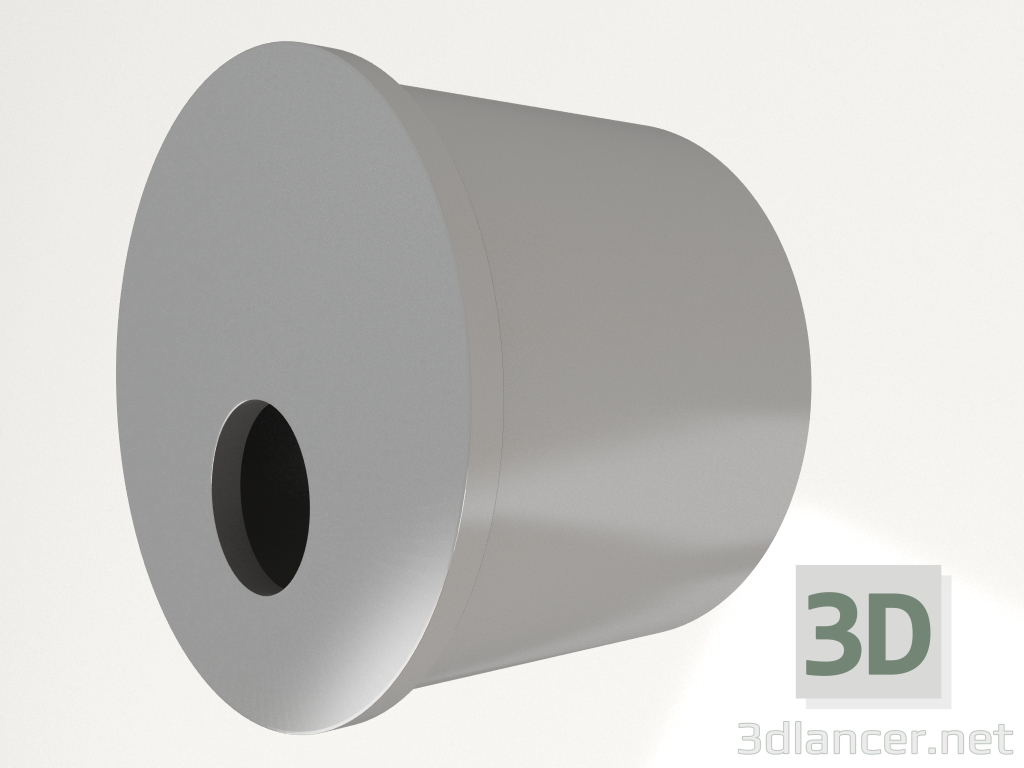 Modelo 3d Luminária de parede embutida Ocu - preview