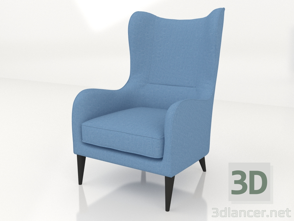 3d model silla jonas - vista previa