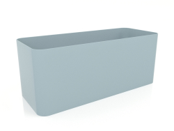 Cache-pot 4 (Bleu gris)