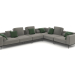 3d model Blokus sofa module (CL 2 S CL CR 2) - preview