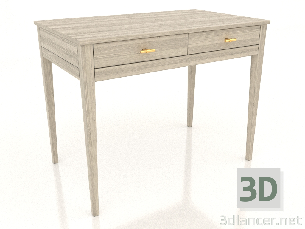 modèle 3D Bureau 2 1000x600 mm (chêne éclairci) - preview