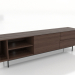 3D Modell TV-Schrank 3 1800 mm (Nussbaum dunkel) - Vorschau