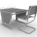 3d LIBAO LB-D05 "Growing" desk and "growing" Chair model buy - render