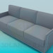 3D Modell Sofa-Minimalismus - Vorschau