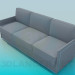 3d model Sofa minimalism - preview