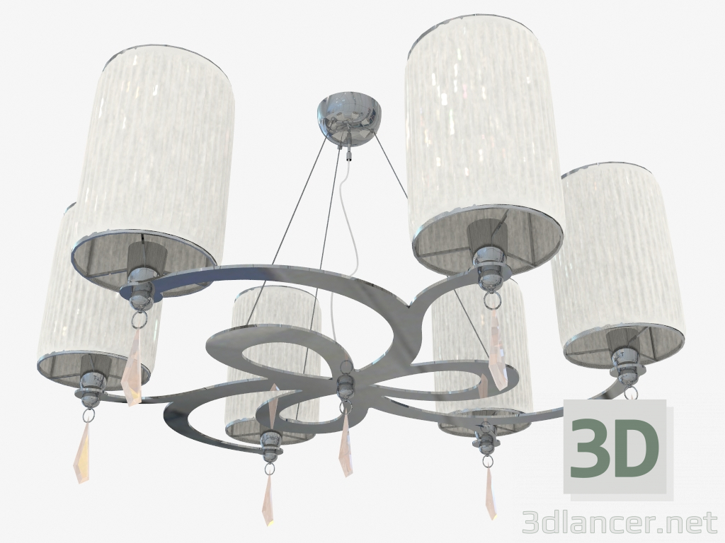 Modelo 3d Lustre (MD10370-6A) - preview