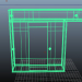 3d model Gabinete - vista previa