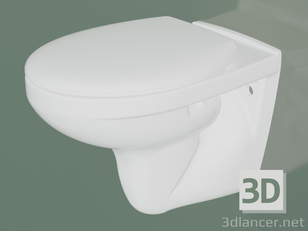 modello 3D WC Nordic 3 3530 per montaggio a parete (GB113530001000) - anteprima