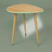 3d model Side table Drop (sea wave, light veneer) - preview