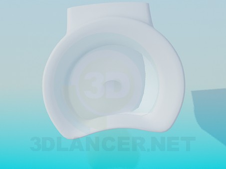 3d model Urinal - preview