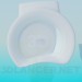 3d model Urinal - preview