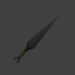 3d edged weapons model buy - render