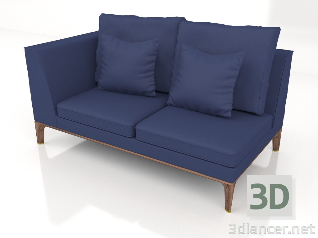 3d model Módulo de sofá DG 176 terminal LH - vista previa