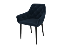 Chaise Marianna (bleu foncé)