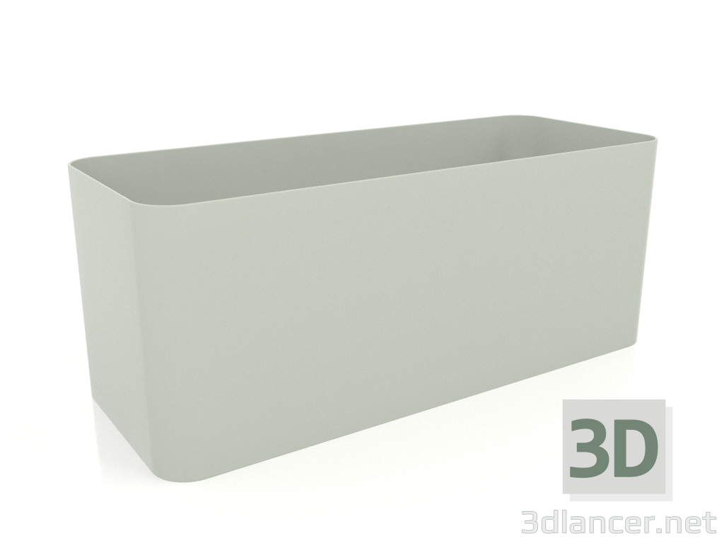 3d model Macetero 4 (Gris cemento) - vista previa