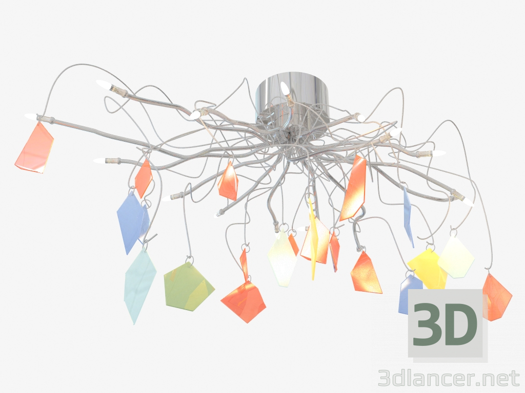 3d model Iluminación de techo (76151 15 11) - vista previa