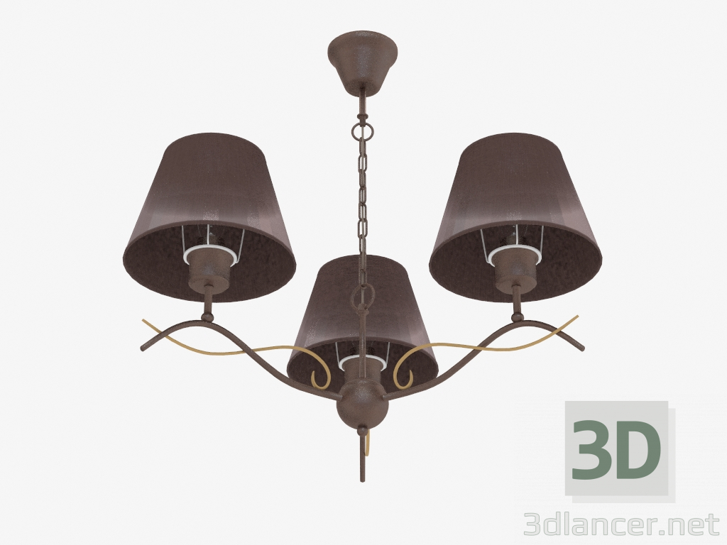 modello 3D Lampadario Aida (323011603) - anteprima