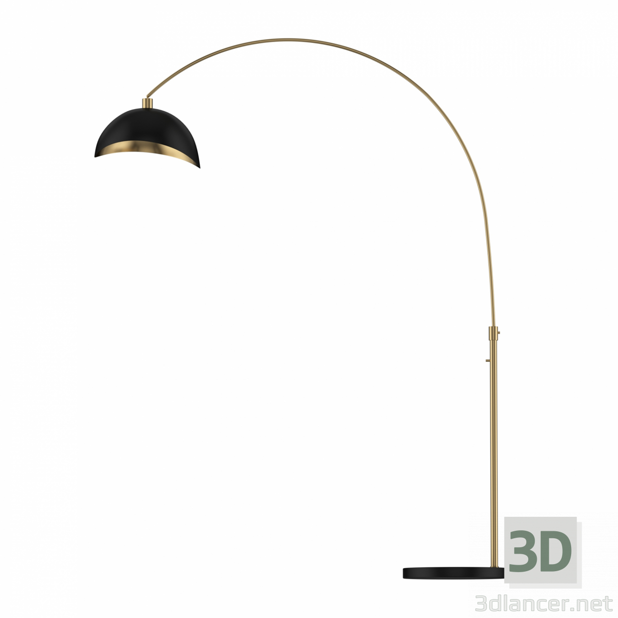 3d Floor lamp Nova of California Luna Bella model buy - render