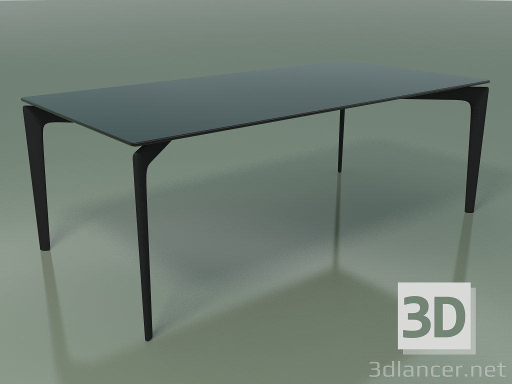 3d model Mesa rectangular 6702 (H 42.5 - 120x60 cm, vidrio ahumado, V44) - vista previa