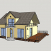 3d model House - preview