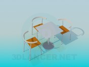 Table and chairs for Cafe