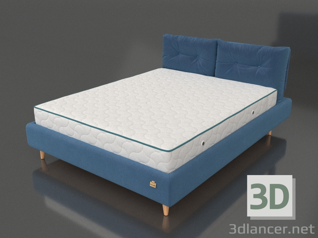 3d model cama de movimiento - vista previa