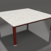 3D Modell Couchtisch 94×94 (Weinrot, DEKTON Sirocco) - Vorschau