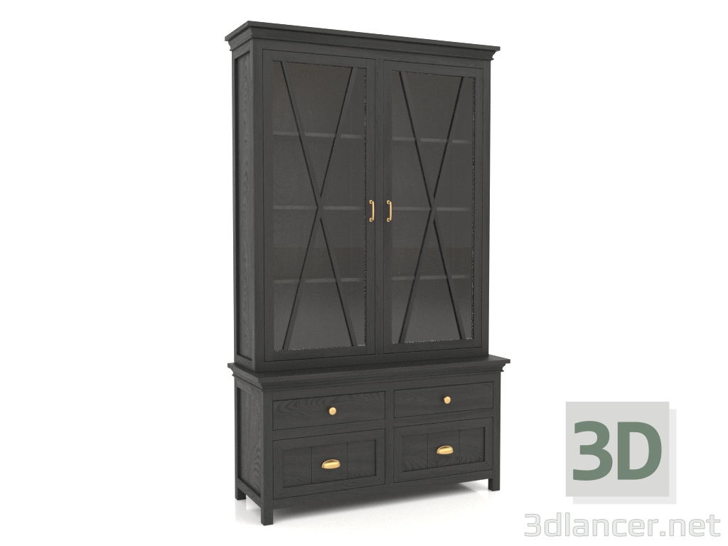 3D Modell Sideboard (2 Abschnitte) - Vorschau