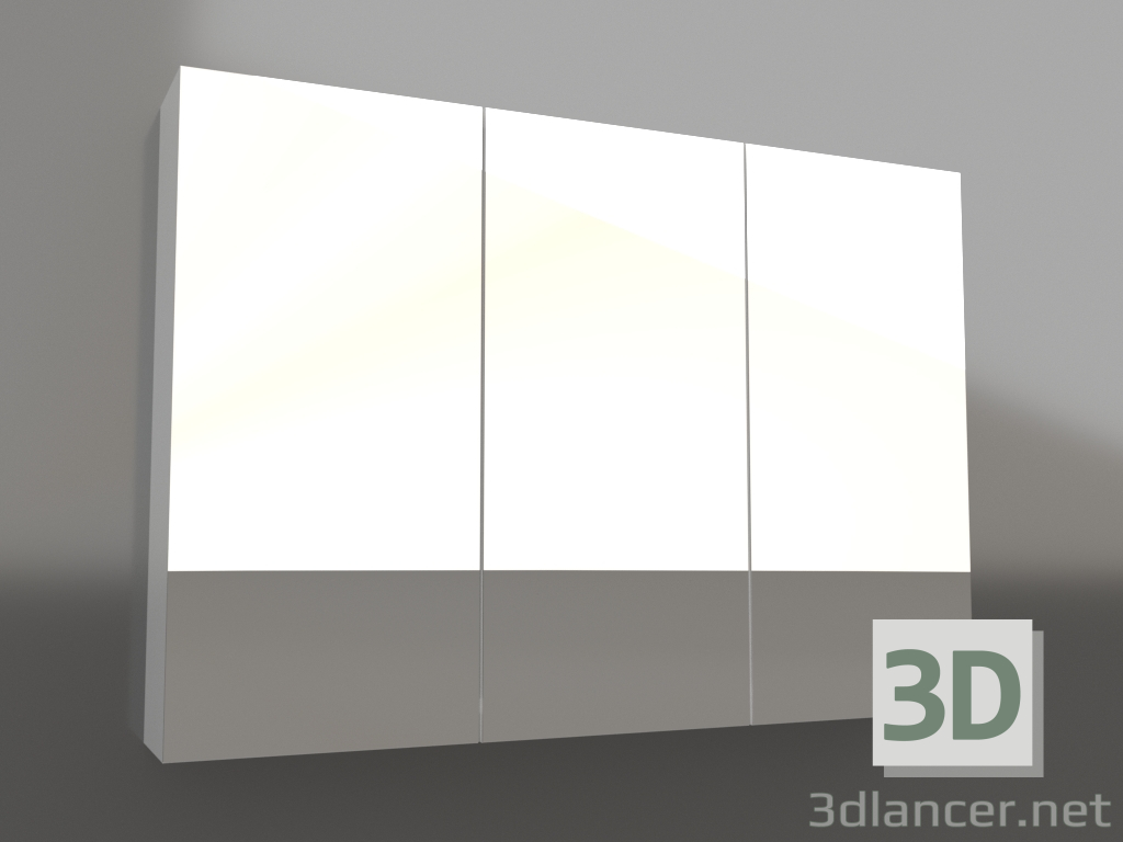 modèle 3D Armoire à miroir 100 cm (МС.04.10) - preview