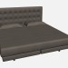 3d model Cama doble KOBE - vista previa