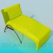 3d model Caballete-cama - vista previa