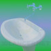modèle 3D Lavabo - preview