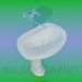 modèle 3D Lavabo - preview