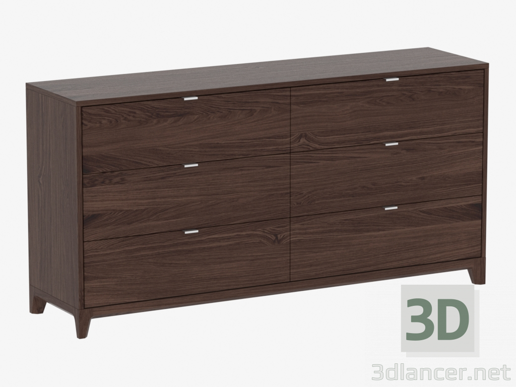 3d model Chest CASE № 3 (IDC017105000) - preview